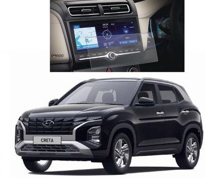 DORADO SHIELD Impossible Screen Guard for hyundai creta 8 inch screen guard(Pack of 1)