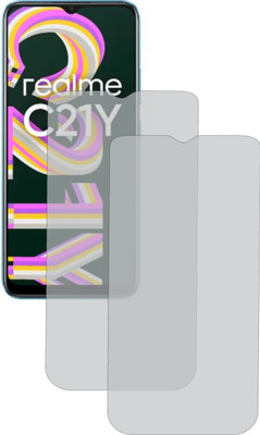 M A ZONE Impossible Screen Guard for REALME C21Y(Pack of 2)