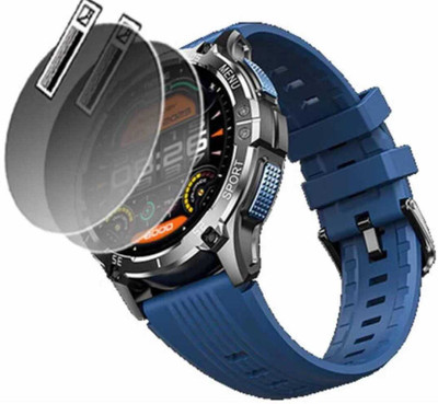 DB Impossible Screen Guard for NOISEFIT FORCE PLUS WATCH SCREEN GUARD(Pack of 2)