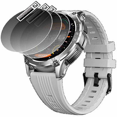 daffin Impossible Screen Guard for noisefit force plus(Pack of 3)