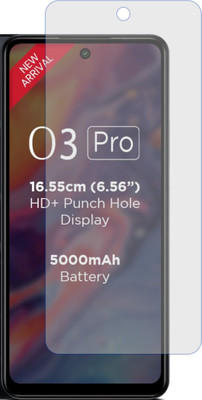 Mobling Tempered Glass Guard for Lava O3 Pro (AntiGlare Matte)(Pack of 1)
