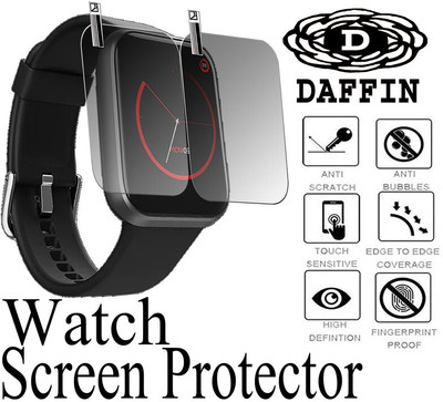daffin Impossible Screen Guard for boAt Xtend Talk(Pack of 2)