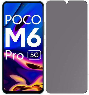 HARVEEN Impossible Screen Guard for Campatible for Privacy-NOV23-Poco M6 Pro 5G(Pack of 1)