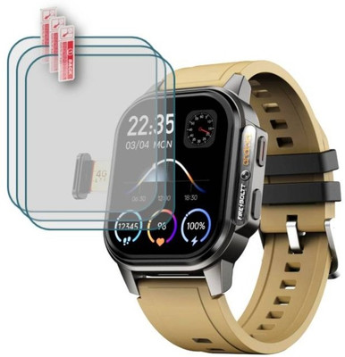 DB Tempered Glass Guard for Fire Boltt Snapp 4G SmartWatch(Pack of 3)