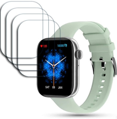 KHWABEEDA Impossible Screen Guard for PEBBLE COSMOS MAX 1.81 SMART WATCH ( PACK OF 4)(Pack of 4)