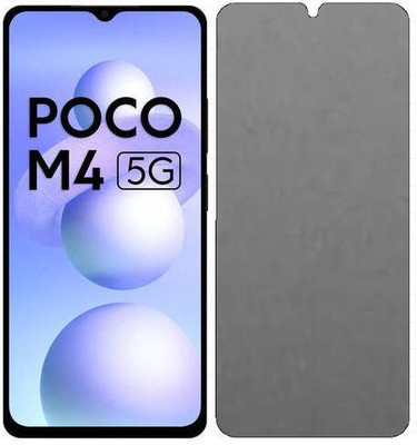 Kiksell Edge To Edge Tempered Glass for KS-Matte-NOV23-Poco M4 5G(Pack of 1)