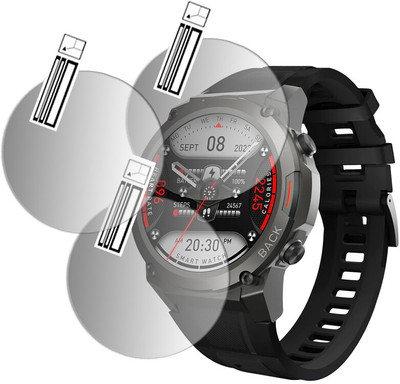 DOUMOF Impossible Screen Guard for Crossbeats Armour Dive SMARTWATCH(Pack of 3)