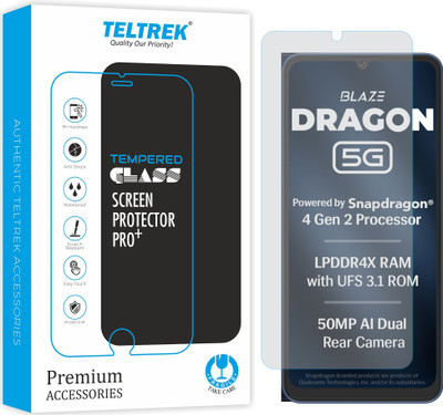 TELTREK Impossible Screen Guard for Lava Blaze Dragon(Pack of 1)
