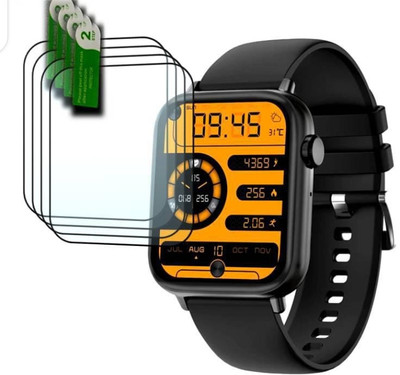 DB Impossible Screen Guard for FIRE- BOLTT NINJA PRO MAX ULTRA 2 SMART WATCH SCREEN GUARD PACK OF 4)(Pack of 4)