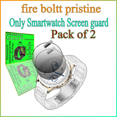 daffin Impossible Screen Guard for Fire-Boltt Pristine(Pack of 2)