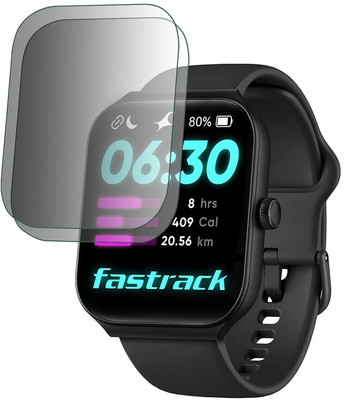 DOUMOF Impossible Screen Guard for Fastrack Limitless FS1 SMARTWATCH(Pack of 2)