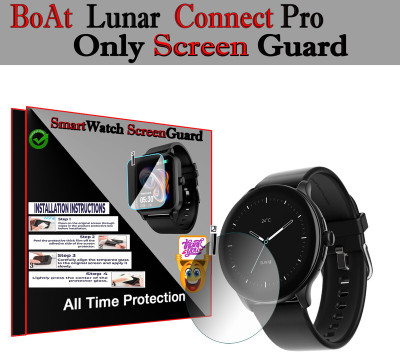 HIDEOUS Impossible Screen Guard for boAt Lunar Connect Pro(Pack of 1)