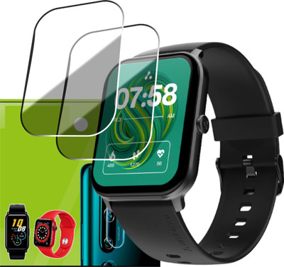 FINCH Impossible Screen Guard for AMBRANE WISE GLAZE SMART WATCH(Pack of 2)