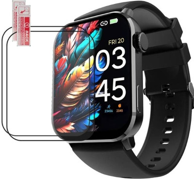 KHWABEEDA Impossible Screen Guard for BEATXP UNBOUND 1.8 BLUETOOTH CALLING SMART WATCH (PACK OF 2)(Pack of 2)