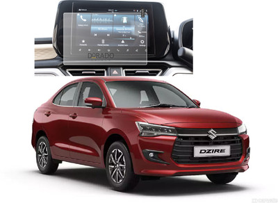 DORADO SHIELD Impossible Screen Guard for Maruti Dzire 2024 Car Accessories Navigation System Or Music System (Stereo) Touch Screen Guard ,Company Fitted(Pack of 1)