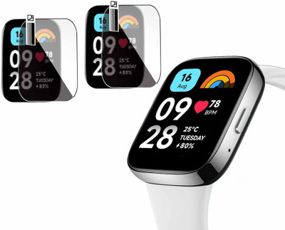 daffin Impossible Screen Guard for Redmi Watch 3 Active(Pack of 2)