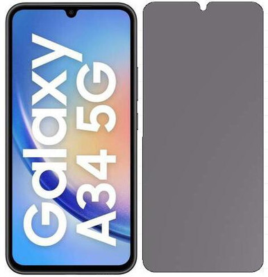 Mishra Impossible Screen Guard for Samsung Galaxy A34(Pack of 1)