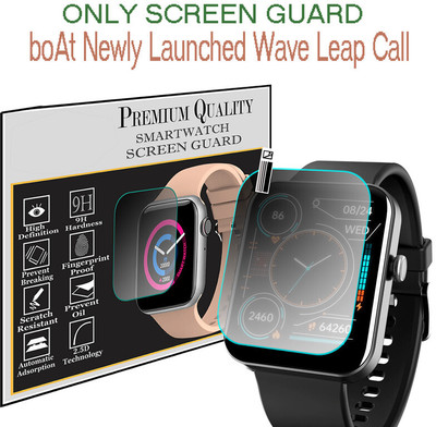 daffin Impossible Screen Guard for boAt Wave Leap Call(Pack of 1)