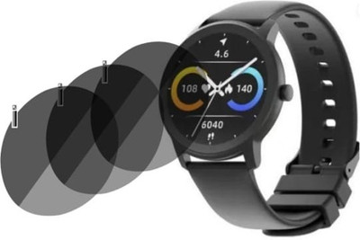 KHWABEEDA Impossible Screen Guard for Ambrane Fitshot surge Watch tempered glass (pack of 3)(Pack of 3)