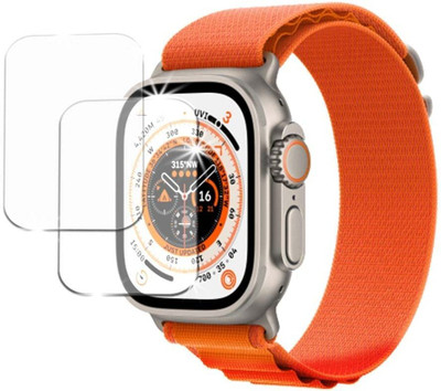 TSHIENTT Screen Guard for i8 pro max, [Pack of 2] i8 pro max Smart Watch Screen Guards - Scratch Guard Full Screen Protector Compatible for i8 pro max 49mm Watch - [Flexible TPU ]- HD Clear(Pack of 2)