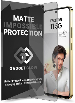 Gadget Glow Impossible Screen Guard for Realme 11 5G, Realme 11X 5G, Realme 11(Pack of 1)