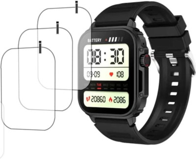KHWABEEDA Impossible Screen Guard for ALT HUNK( Y) SMART WATCH SCREEN GUARD ( PACK OF 3)(Pack of 3)