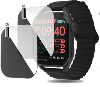 DOWRVIN Impossible Screen Guard for PEBBLE VOGUE 1.96 SMART WATCH SCREEN GUARD ( PACK OF 2)(Pack of 2)