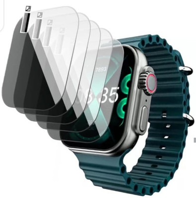 DOWRVIN Impossible Screen Guard for BOAT WAVE GENESIS PRO 1.96 SMART WATCH SCREEN GUARD (PACK OF 5)(Pack of 5)