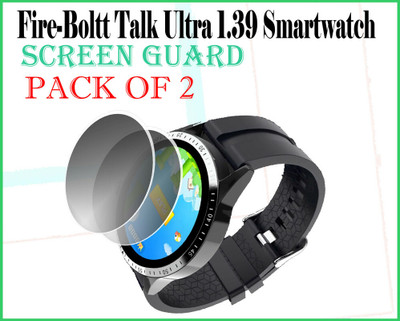 HIDEOUS Impossible Screen Guard for Fire-Boltt Talk Ultra(Pack of 2)