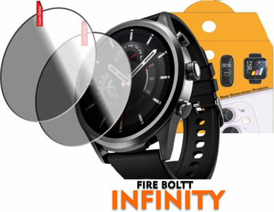 KANCHA Impossible Screen Guard for FIRE BOLTT INFINITY CALLING NEW BLUETOOTH SMART WATCH(Pack of 2)