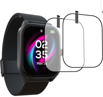 ZIDZEE Impossible Screen Guard for TITAN ZEAL( Y) SMART WATCH SCREEN GUARD (PACK OF 2)(Pack of 2)