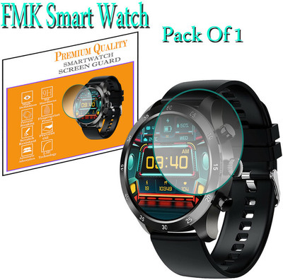 HIDEOUS Impossible Screen Guard for FMK Smart Watch(Pack of 1)