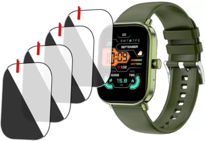 DOWRVIN Impossible Screen Guard for FIRE -BOLTT NINJA PRO MAX SMART WATCH SCREEN GUARD (PACK OF 4)(Pack of 4)