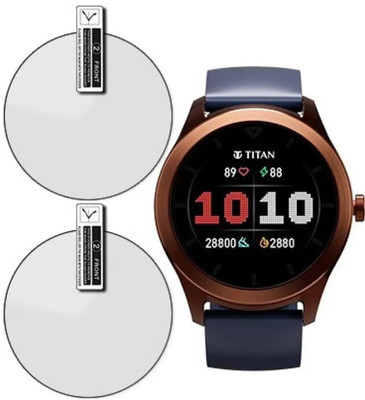KHWABEEDA Impossible Screen Guard for Titan smart watch tempered glass (pack of 2)(Pack of 2)