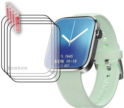 DOWRVIN Impossible Screen Guard for PEBBLE COSMOS PRIME CALLING BLUETOOTHSMART WATCH SCREEN GUARD (PACK OF 4)(Pack of 4)