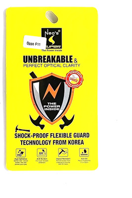 oval designs Impossible Screen Guard for OPPO F11(Pack of 1)