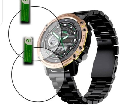 AHWAVEEDA Impossible Screen Guard for BOULT STRIKER 1.52 SMART WATCH SCREEN GUARD( PACK OF 2)(Pack of 2)