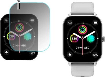 DOWRVIN Impossible Screen Guard for NOISE COLORFIT QUBE 2 SMART WATCH(Pack of 1)