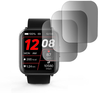 DOUMOF Impossible Screen Guard for GOQii Smart Vital Ultra SMARTWATCH(Pack of 3)