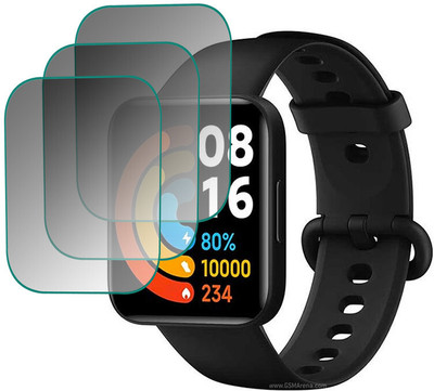 YCHROZE Impossible Screen Guard for POCO WATCH(Pack of 3)
