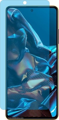 MOBART Impossible Screen Guard for POCO X5 PRO 22101320I (UV AntiBlue Light Protection)(Pack of 1)