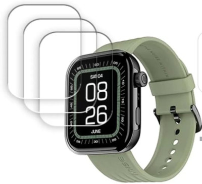 DOWRVIN Impossible Screen Guard for NOISE LAUNCH PRO 5 1.85 SMART WATCH SCREEN GUARD ( PACK OF 3)(Pack of 3)