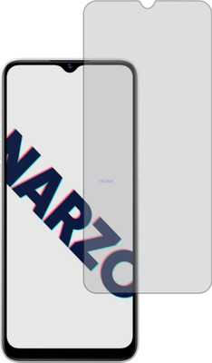 TELTREK Impossible Screen Guard for REALME NARZO 10 A (Matte Finish)(Pack of 1)