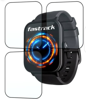 DOWRVIN Impossible Screen Guard for FASTRACK LIMITLESS GLIDE ULTRA SMART WATCH SCREEN GUARD (PACK OF 3)(Pack of 3)