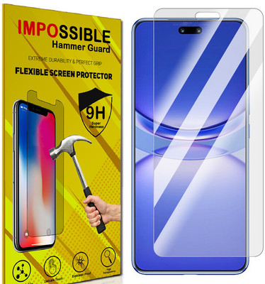 Enlinea Impossible Screen Guard for Huawei nova 12 Pro 5G Front (Glossy)(Pack of 1)