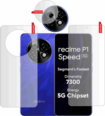 skrechtech Impossible Screen Guard for realme P1 Speed 5G, P1 Speed 5G, {CAMERA LENS}(Pack of 3)