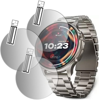 hirdesh Impossible Screen Guard for Boult Crown R Pro(Pack of 3)