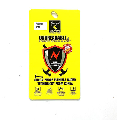 oval designs Impossible Screen Guard for REALME 8 PRO(Pack of 1)