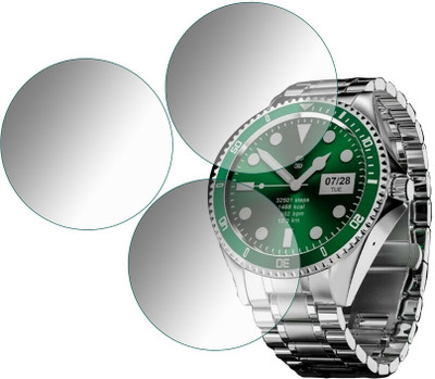 YCHROZE Impossible Screen Guard for Fire Boltt Quantum 32.5MM(Pack of 3)