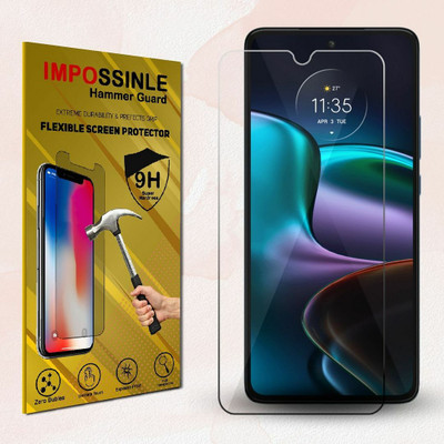 Enlinea Impossible Screen Guard for Moto E30 Glossy Screen Protector, Motorola Moto E30(Pack of 1)